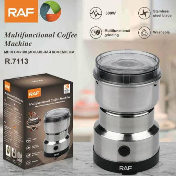 Original RAF Masala & Coffee Grinder | Stainless Steel RAF Grinder Electric | Coffee Grinder For Kitchen