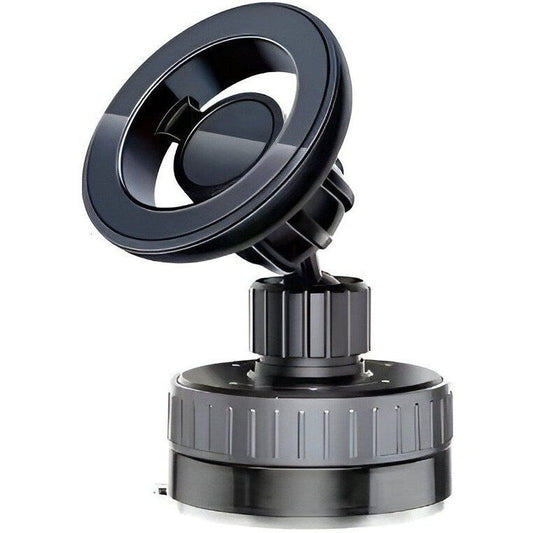 Premium 360° Magnetic Car Phone Mount – Powerful Suction Cup, Foldable Adjustable Dashboard Holder for All Smartphones