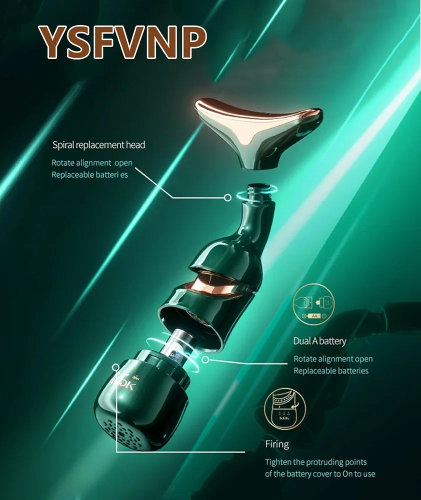 3 in 1 Facial Massager Machine for Face, Anti Wrinkles Face Neck Eyes Massager, Facial Massager Set